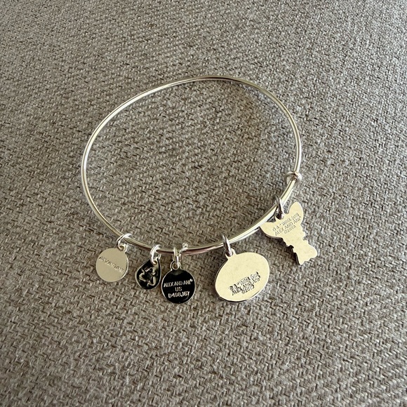 Alex and Ani RARE Collector-Grade FRIENDS “You’re My Lobster” Duo Bangle - NWOT - Picture 6 of 6
